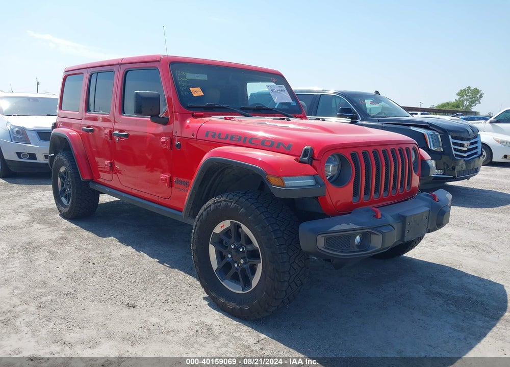 2019 JEEP WRANGLER UNLIMITED RUBICON 4X4 VIN: 1C4HJXFGXKW581309