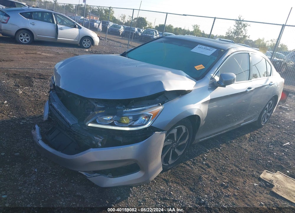 2016 HONDA ACCORD EX-L VIN: 1HGCR2F84GA182240