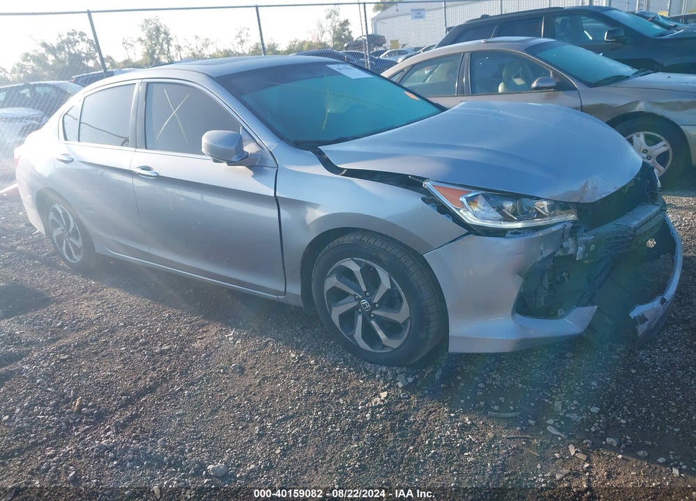 2016 HONDA ACCORD EX-L VIN: 1HGCR2F84GA182240