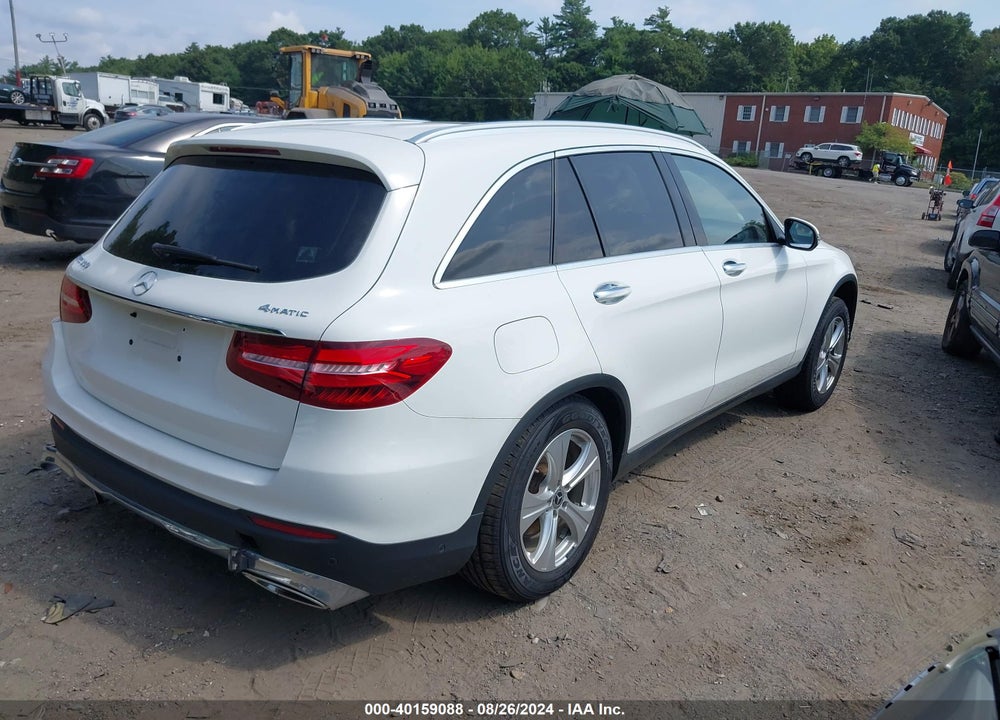 2018 MERCEDES-BENZ GLC 300 4MATIC VIN: WDC0G4KB8JV054453