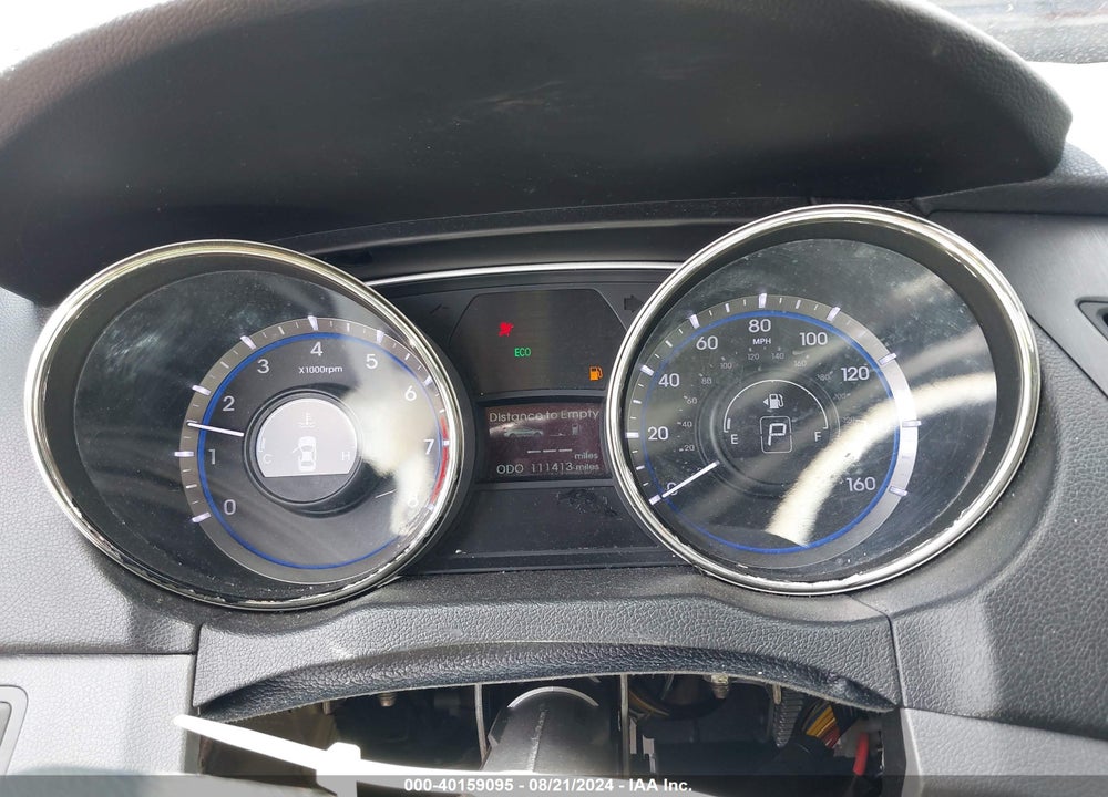 2013 HYUNDAI SONATA GLS VIN: 5NPEB4AC5DH571668