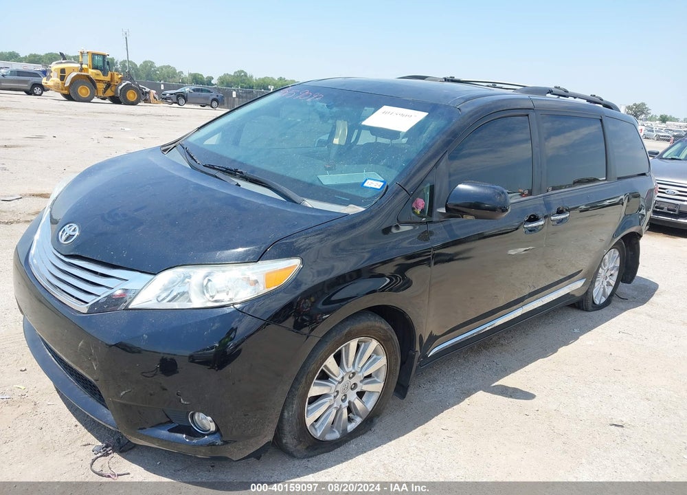 2011 TOYOTA SIENNA LIMITED VIN: 5TDDK3DC1BS019285