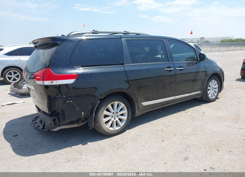 2011 TOYOTA SIENNA LIMITED VIN: 5TDDK3DC1BS019285
