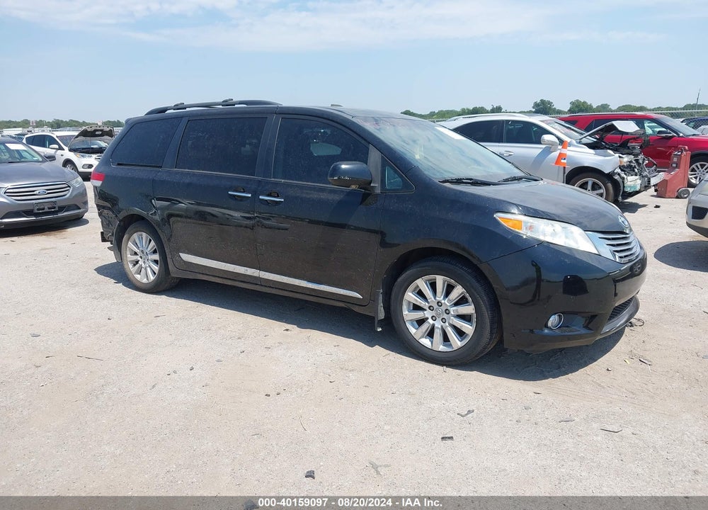 2011 TOYOTA SIENNA LIMITED VIN: 5TDDK3DC1BS019285