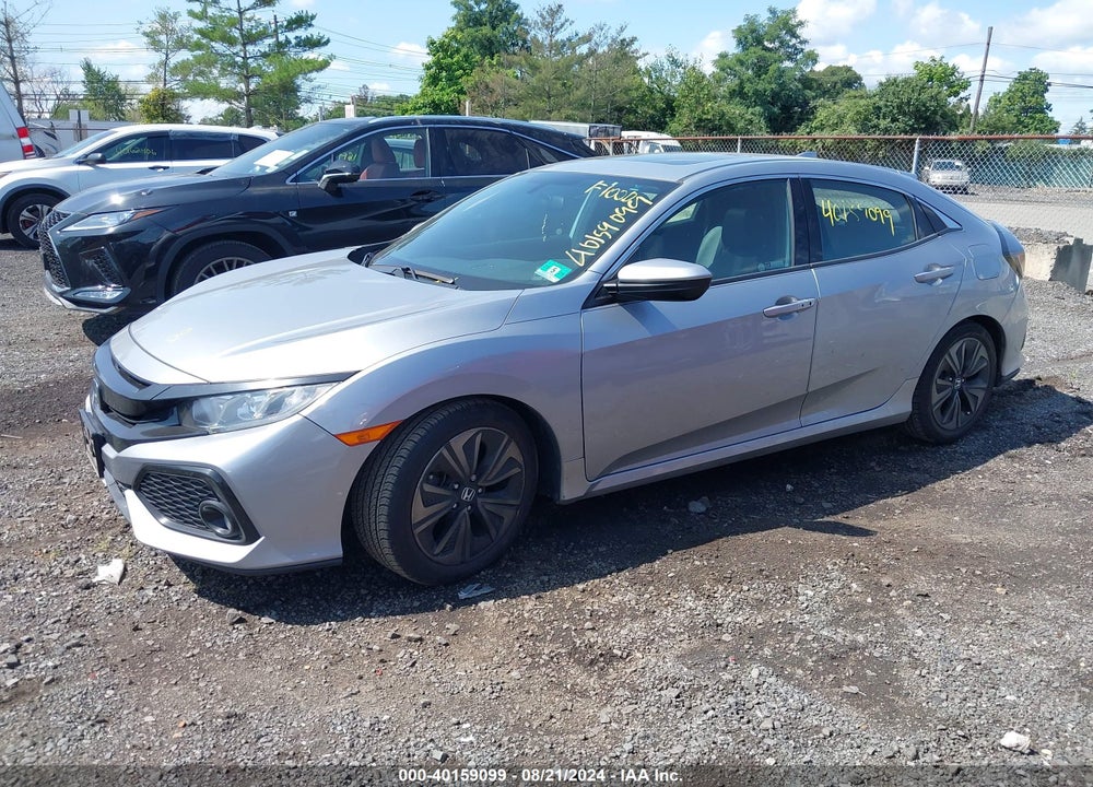 2018 HONDA CIVIC EX VIN: SHHFK7H53JU414307