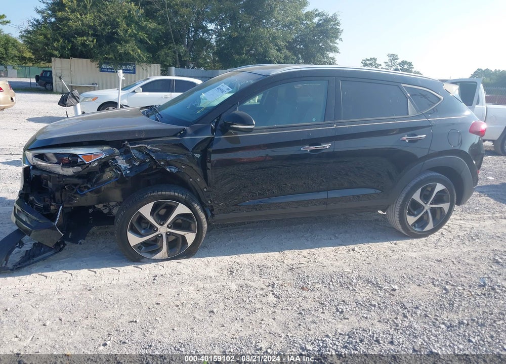 2018 HYUNDAI TUCSON LIMITED VIN: KM8J33A20JU682168