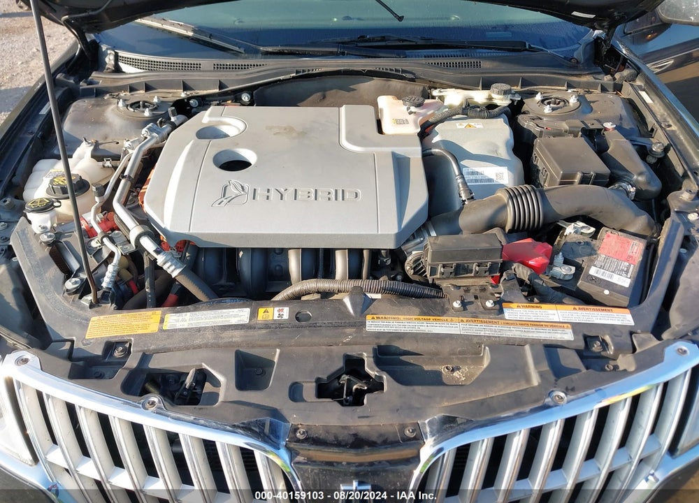 2012 LINCOLN MKZ HYBRID VIN: 3LNDL2L31CR839486
