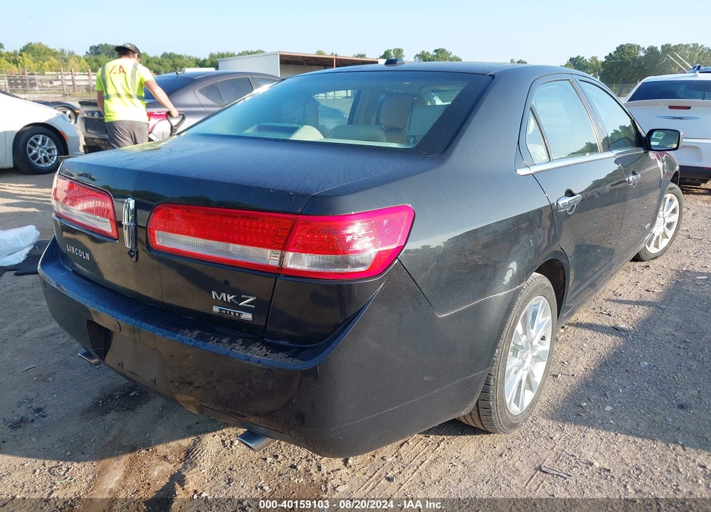 2012 LINCOLN MKZ HYBRID VIN: 3LNDL2L31CR839486