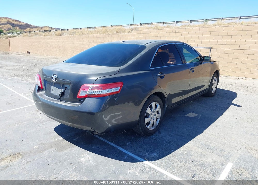 2010 TOYOTA CAMRY LE VIN: 4T1BF3EK1AU034084