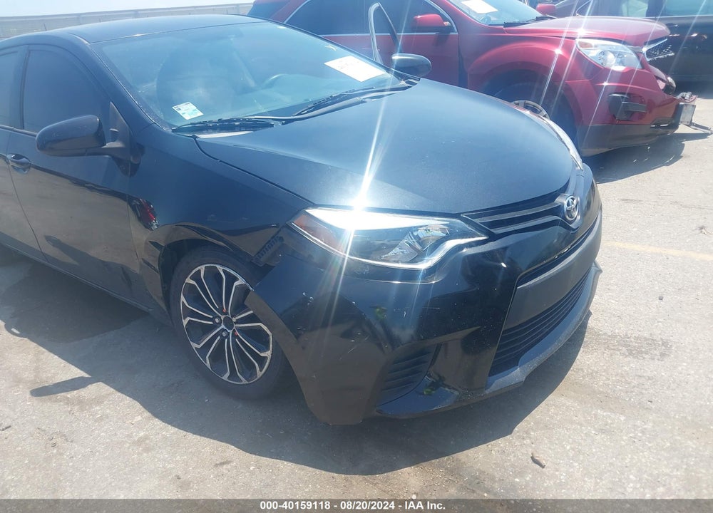 2015 TOYOTA COROLLA LE VIN: 5YFBURHE3FP242393
