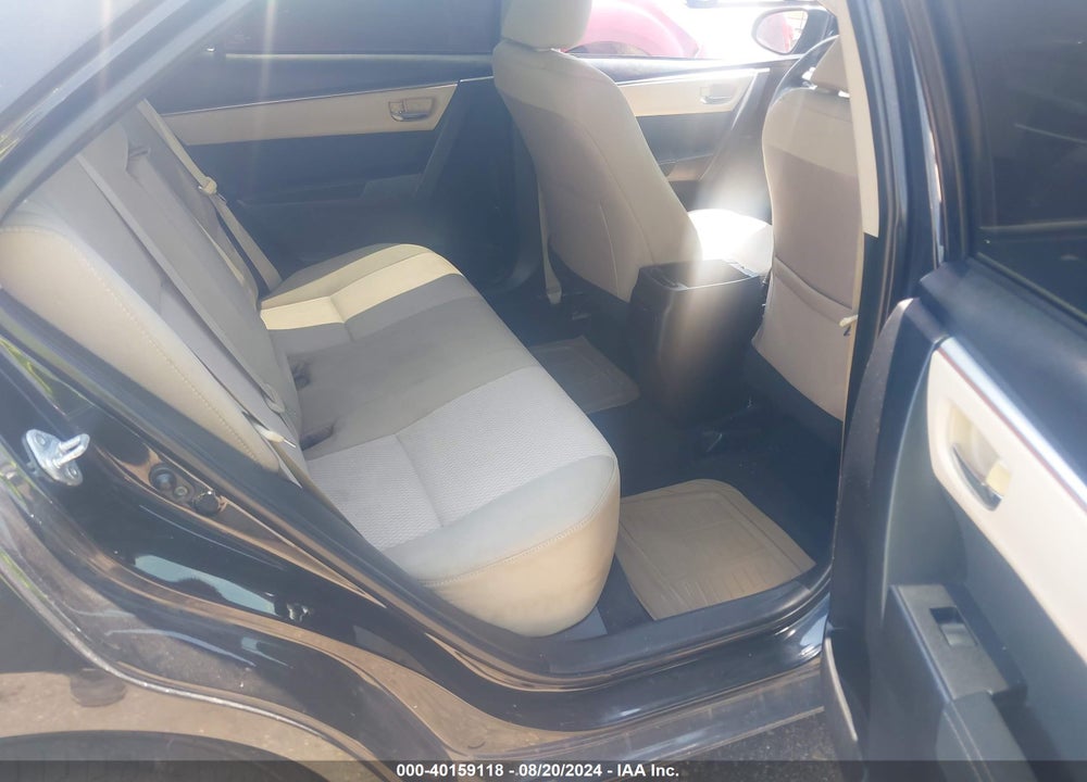 2015 TOYOTA COROLLA LE VIN: 5YFBURHE3FP242393