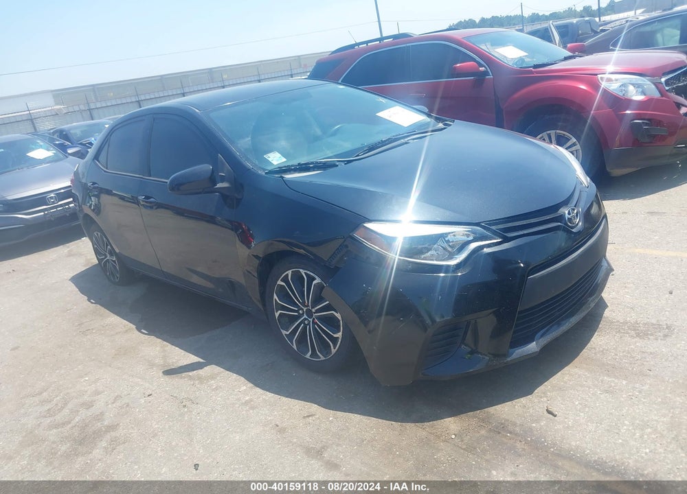 2015 TOYOTA COROLLA LE VIN: 5YFBURHE3FP242393