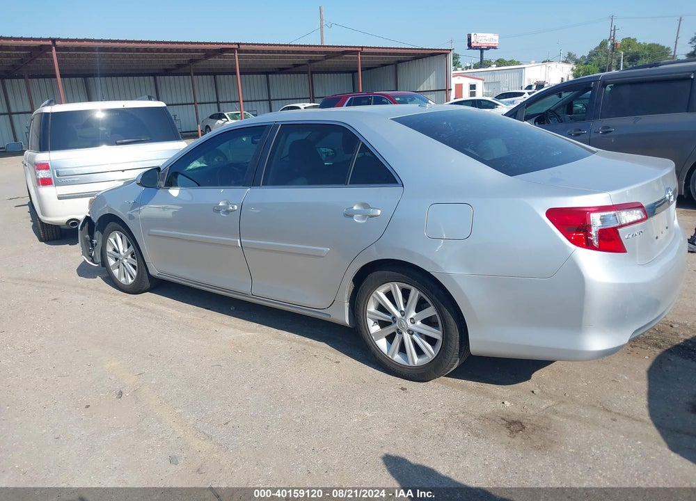 2014 TOYOTA CAMRY HYBRID XLE VIN: 4T1BD1FKXEU133503