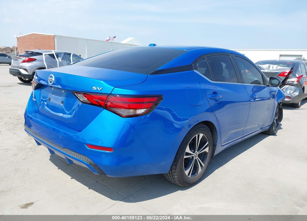 2022 NISSAN SENTRA SV XTRONIC CVT VIN: 3N1AB8CVXNY243609