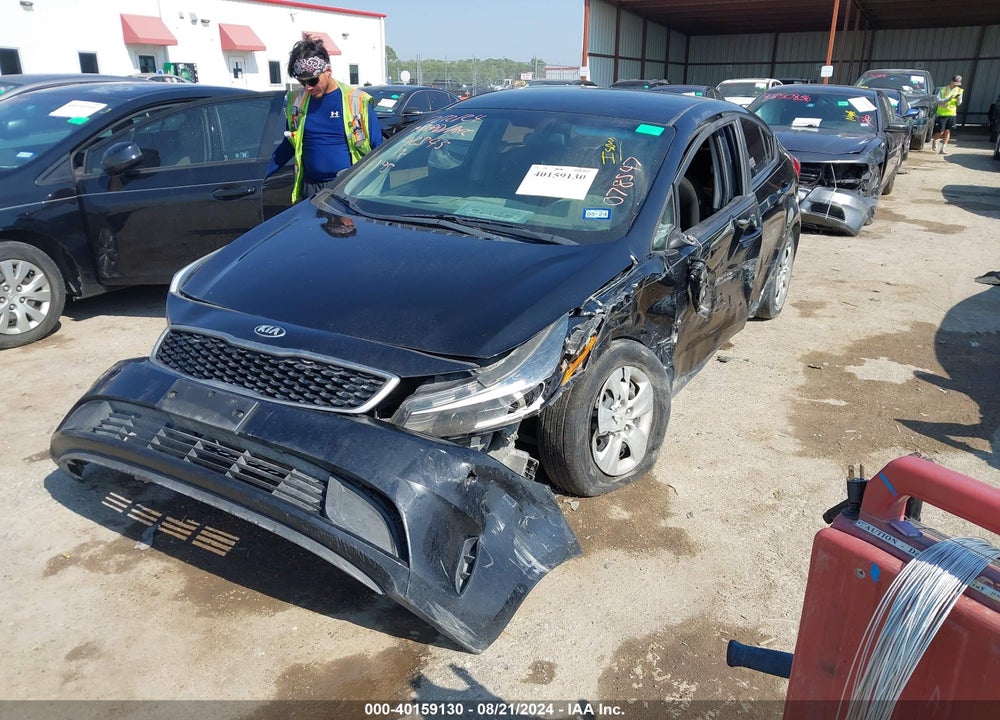 2017 KIA FORTE LX VIN: 3KPFK4A72HE078547