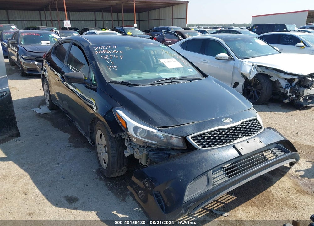 2017 KIA FORTE LX VIN: 3KPFK4A72HE078547