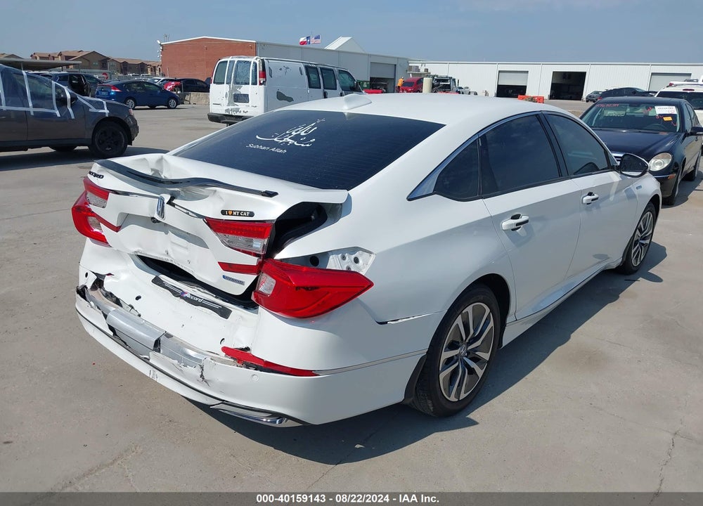 2021 HONDA ACCORD HYBRID EX-L VIN: 1HGCV3F54MA010339