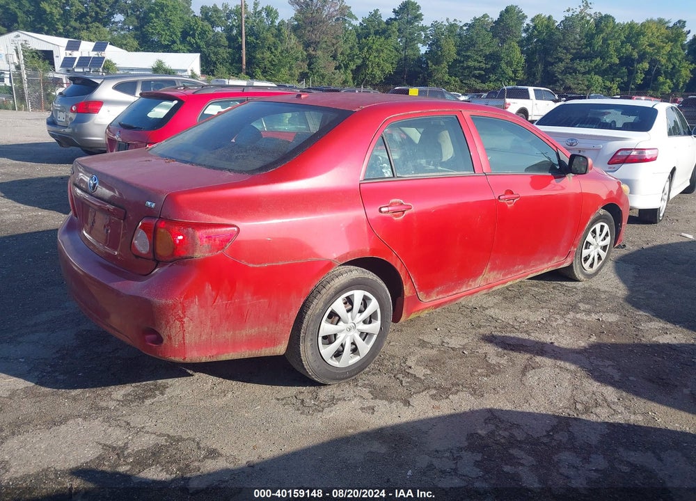 2010 TOYOTA COROLLA LE VIN: 2T1BU4EE9AC269968