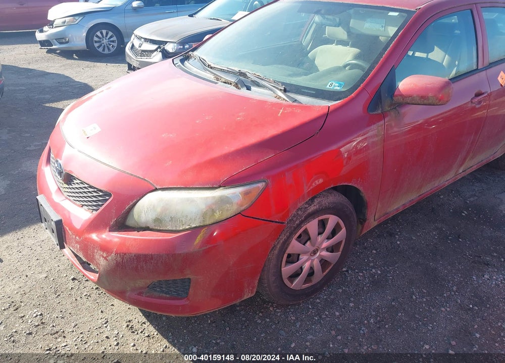 2010 TOYOTA COROLLA LE VIN: 2T1BU4EE9AC269968