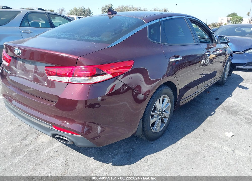 2016 KIA OPTIMA LX VIN: 5XXGT4L31GG015294