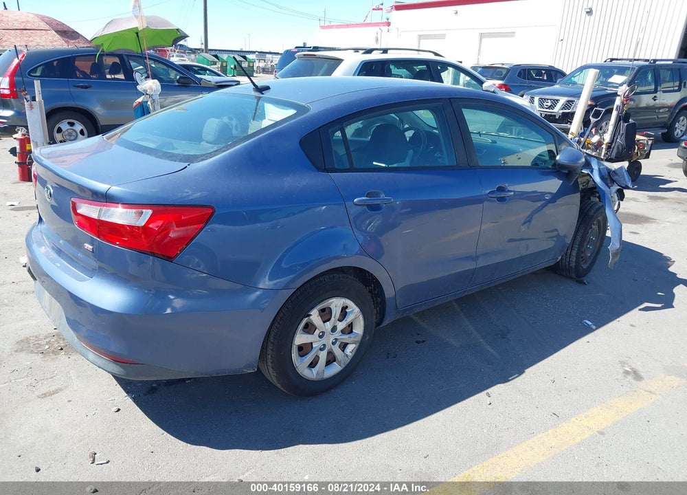 2016 KIA RIO LX VIN: KNADM4A35G6694548