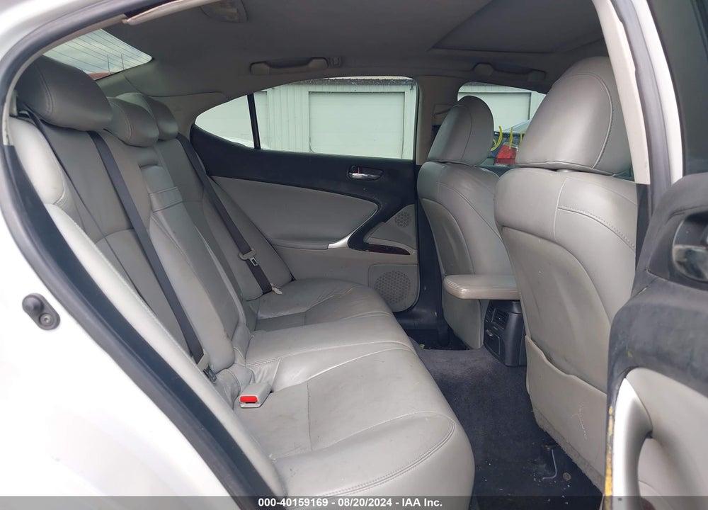 2007 LEXUS IS 250 VIN: JTHCK262275008074