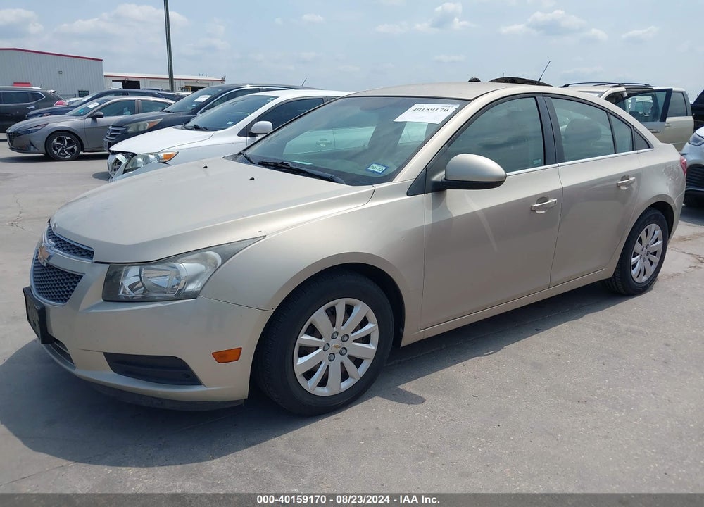 2011 CHEVROLET CRUZE 1LT VIN: 1G1PF5S90B7202961