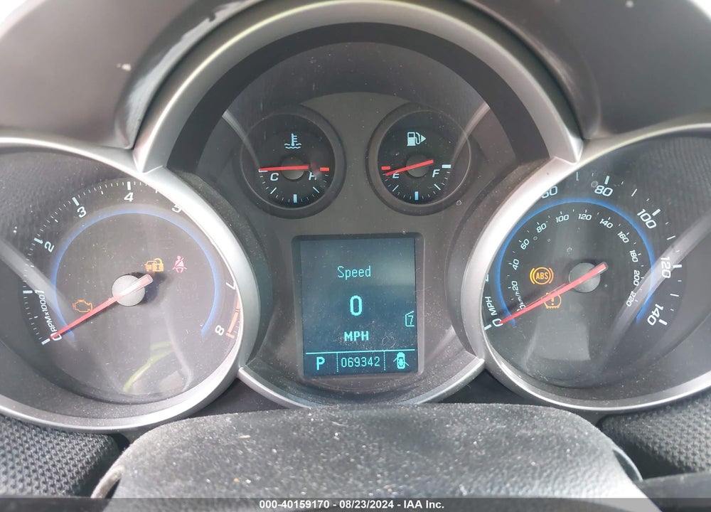 2011 CHEVROLET CRUZE 1LT VIN: 1G1PF5S90B7202961