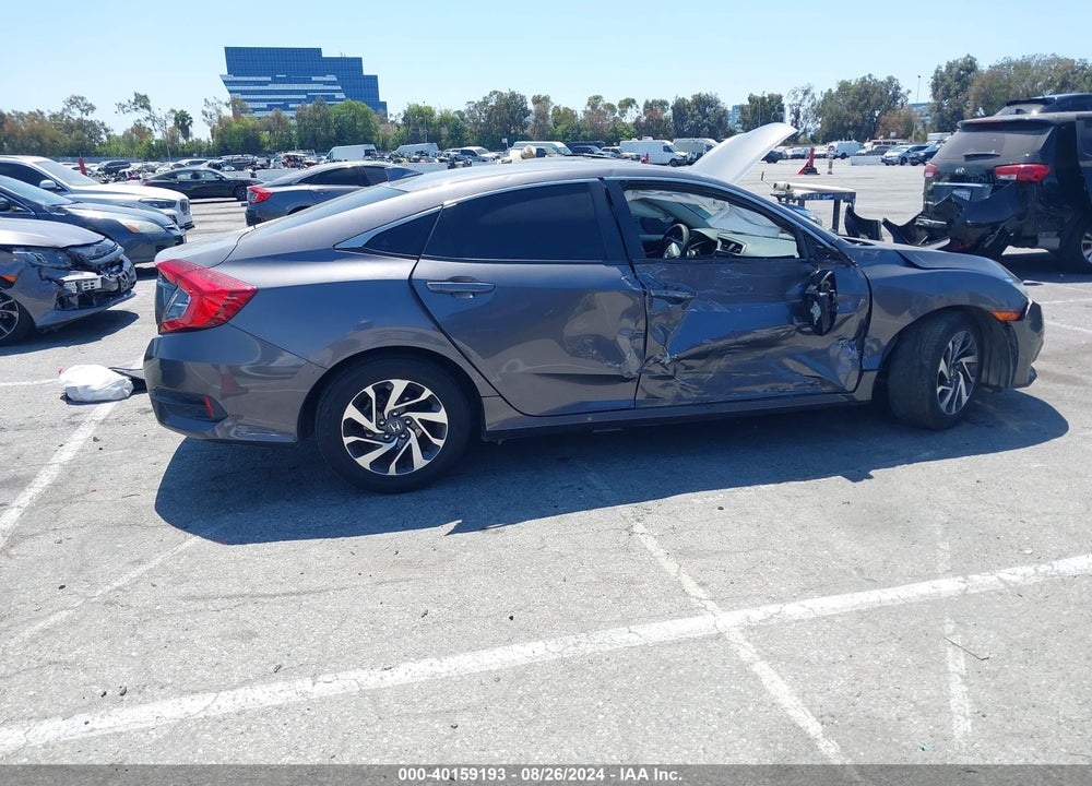 2018 HONDA CIVIC EX VIN: 2HGFC2F7XJH502224
