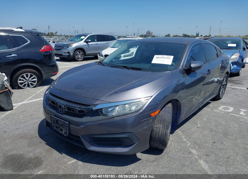 2018 HONDA CIVIC EX VIN: 2HGFC2F7XJH502224
