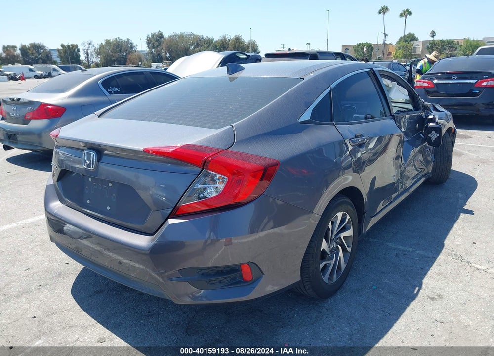 2018 HONDA CIVIC EX VIN: 2HGFC2F7XJH502224