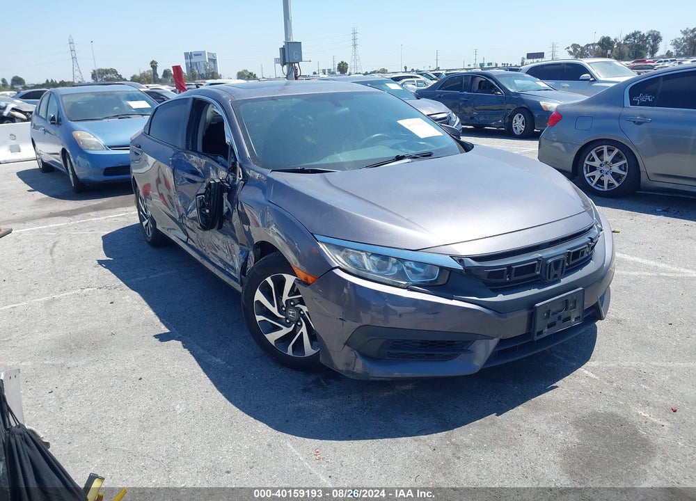 2018 HONDA CIVIC EX VIN: 2HGFC2F7XJH502224