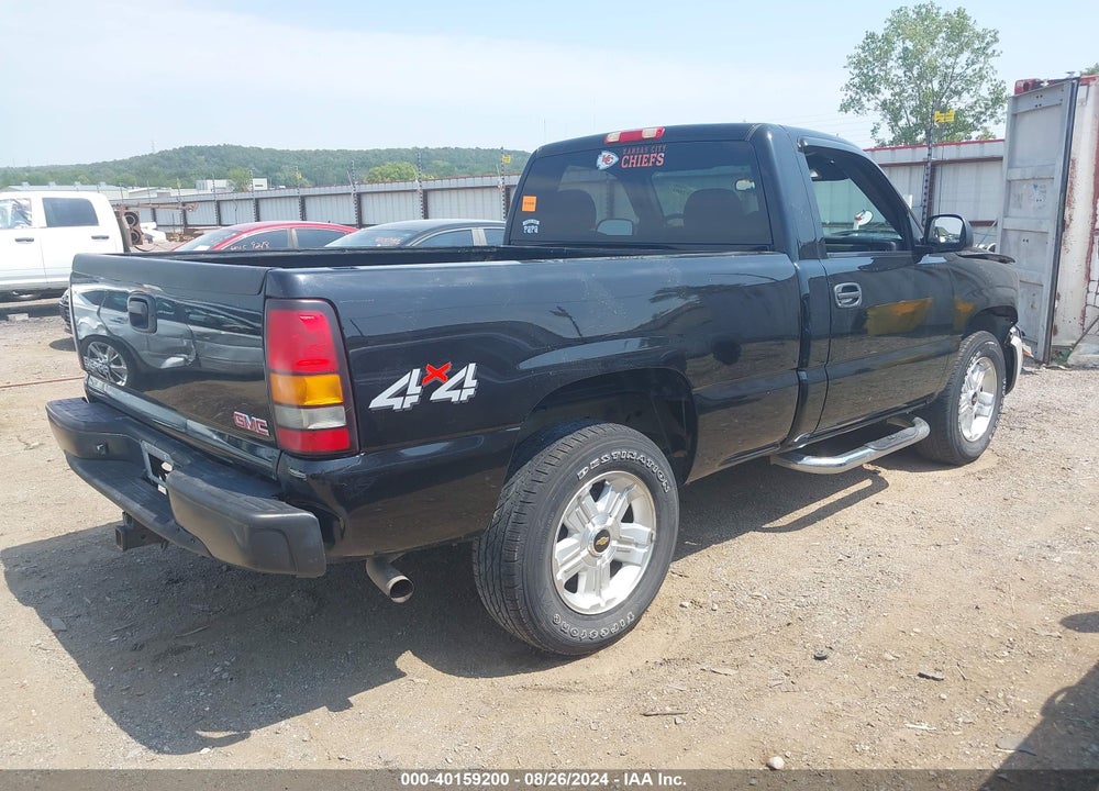 2007 GMC SIERRA 1500 CLASSIC WORK TRUCK VIN: 3GTEK14V47G242467