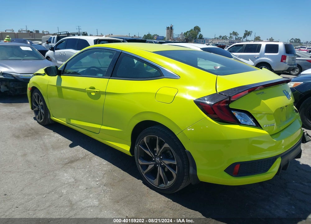 2019 HONDA CIVIC SPORT VIN: 2HGFC4B81KH300707