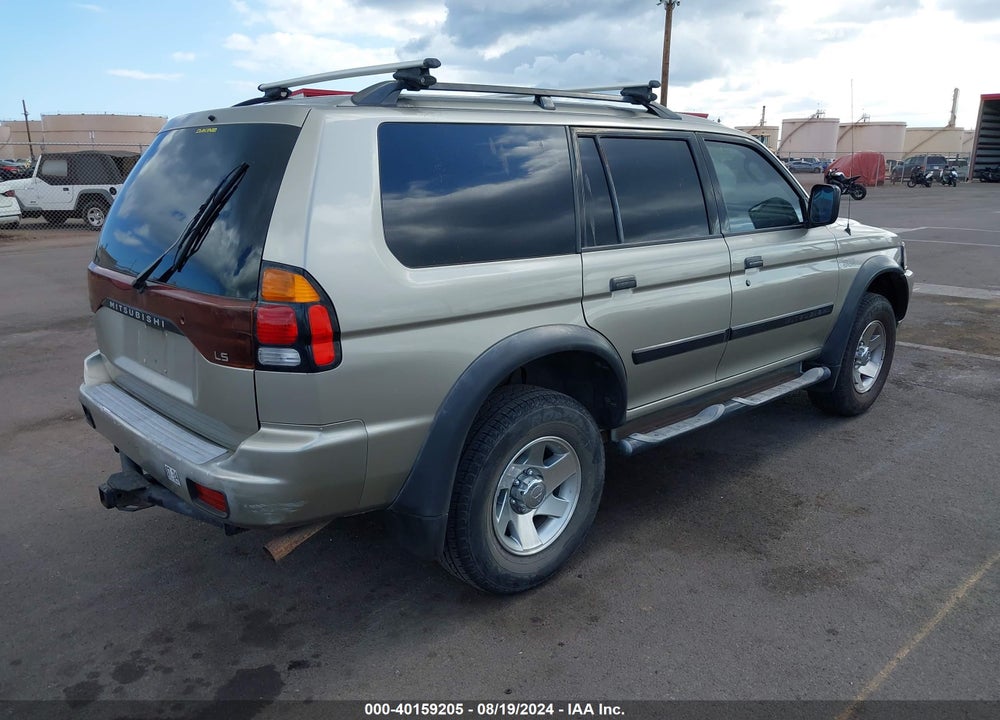 2003 MITSUBISHI MONTERO SPORT ES/LS VIN: JA4LS21H43J042977