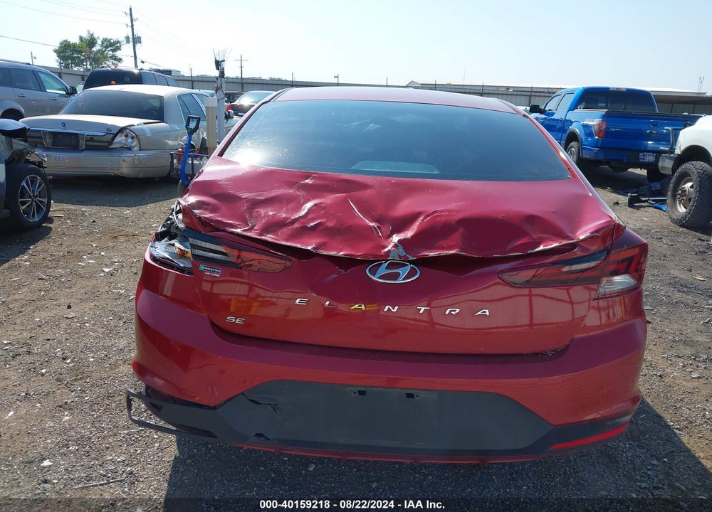 2019 HYUNDAI ELANTRA SE VIN: KMHD74LF8KU777781