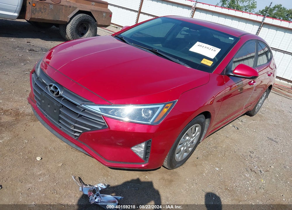 2019 HYUNDAI ELANTRA SE VIN: KMHD74LF8KU777781