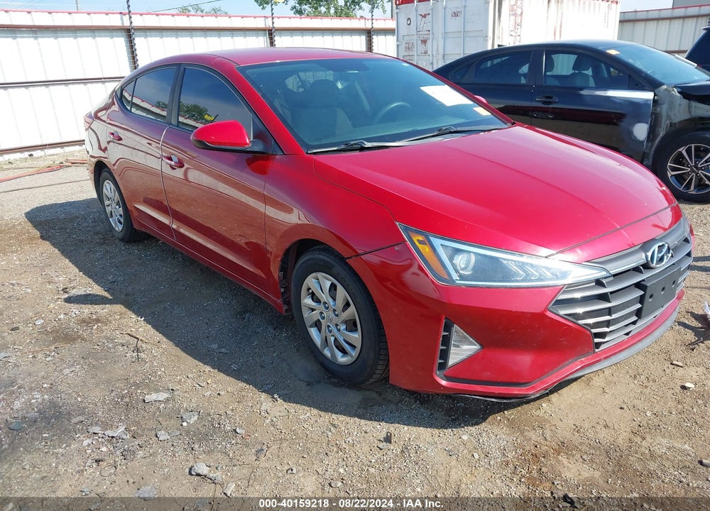 2019 HYUNDAI ELANTRA SE VIN: KMHD74LF8KU777781