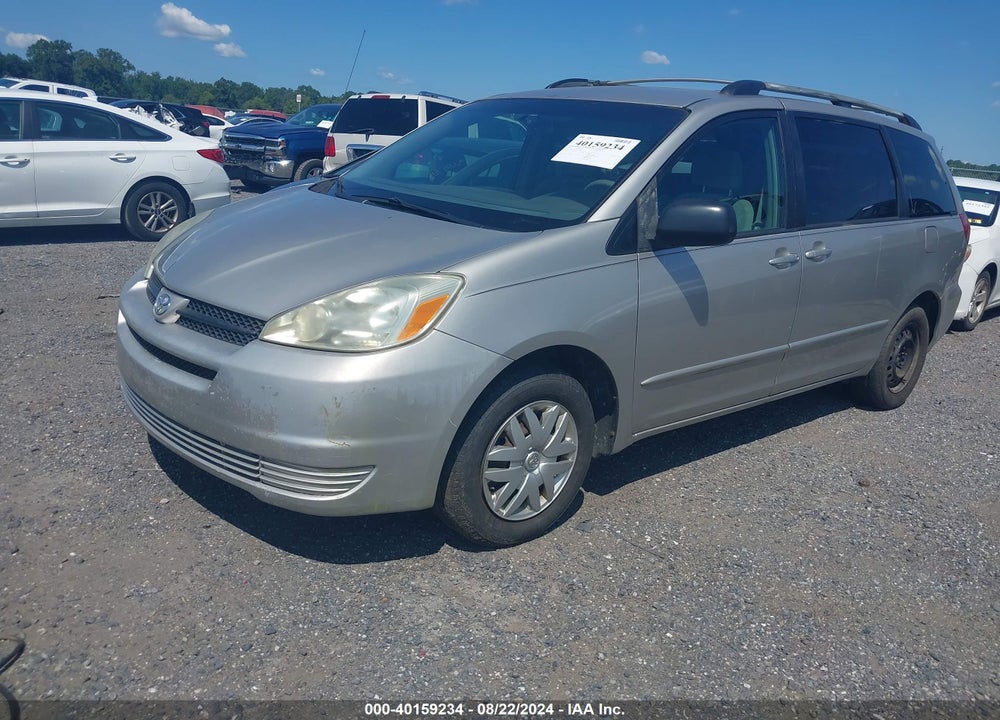 2005 TOYOTA SIENNA LE VIN: 5TDZA23C55S381726