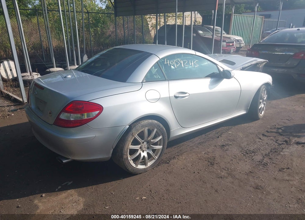 2006 MERCEDES-BENZ SLK 350 VIN: WDBWK56FX6F081803