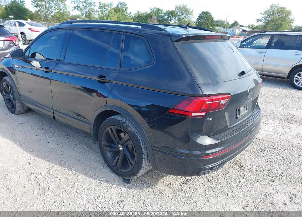 2024 VOLKSWAGEN TIGUAN 2.0T SE R-LINE BLACK VIN: 3VV8B7AX8RM043675