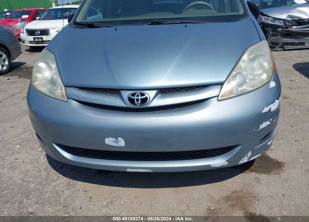 2008 TOYOTA SIENNA CE VIN: 5TDZK23C08S199014