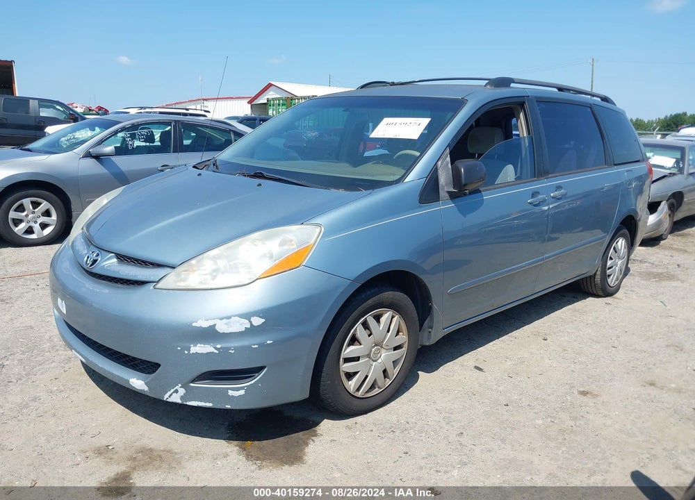 2008 TOYOTA SIENNA CE VIN: 5TDZK23C08S199014