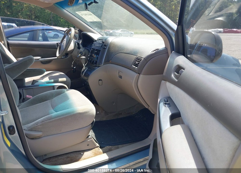 2008 TOYOTA SIENNA CE VIN: 5TDZK23C08S199014