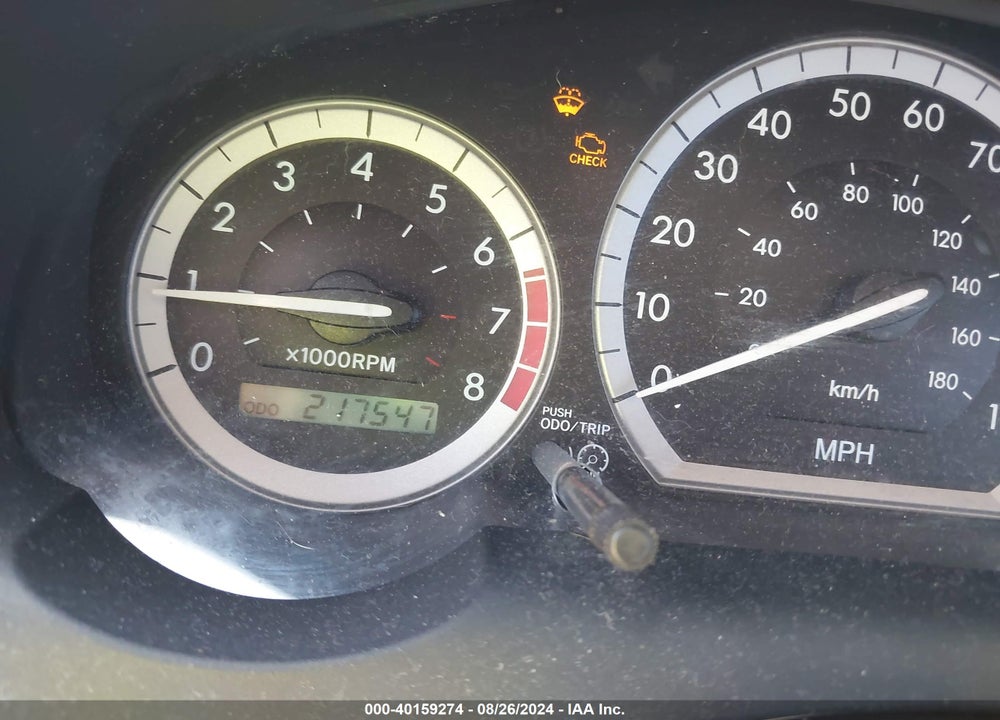 2008 TOYOTA SIENNA CE VIN: 5TDZK23C08S199014
