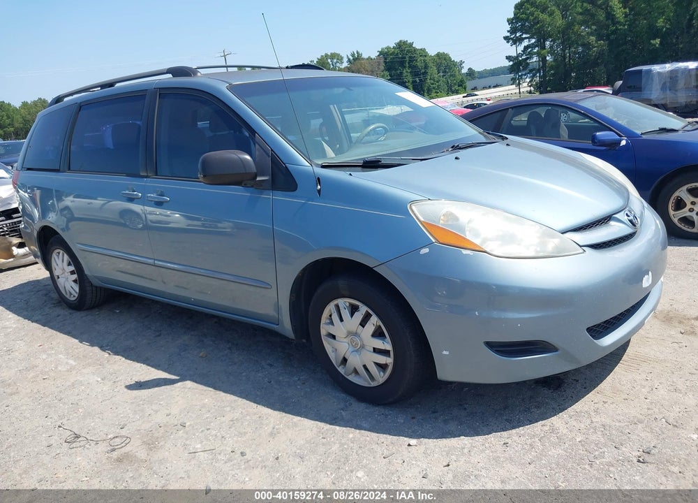 2008 TOYOTA SIENNA CE VIN: 5TDZK23C08S199014