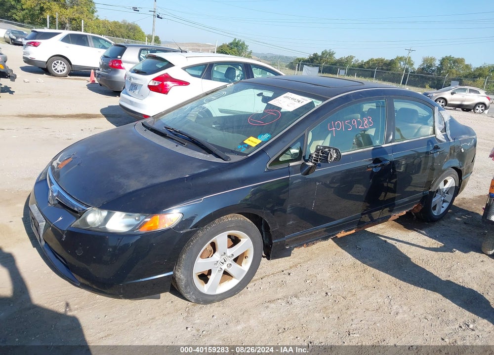 2006 HONDA CIVIC EX VIN: 1HGFA16896L089599