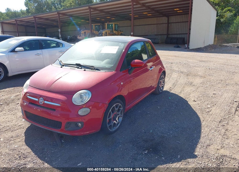 2012 FIAT 500 SPORT VIN: 3C3CFFBR3CT113477