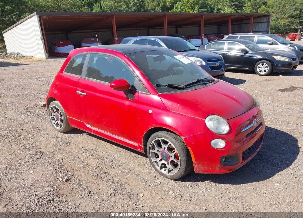 2012 FIAT 500 SPORT VIN: 3C3CFFBR3CT113477