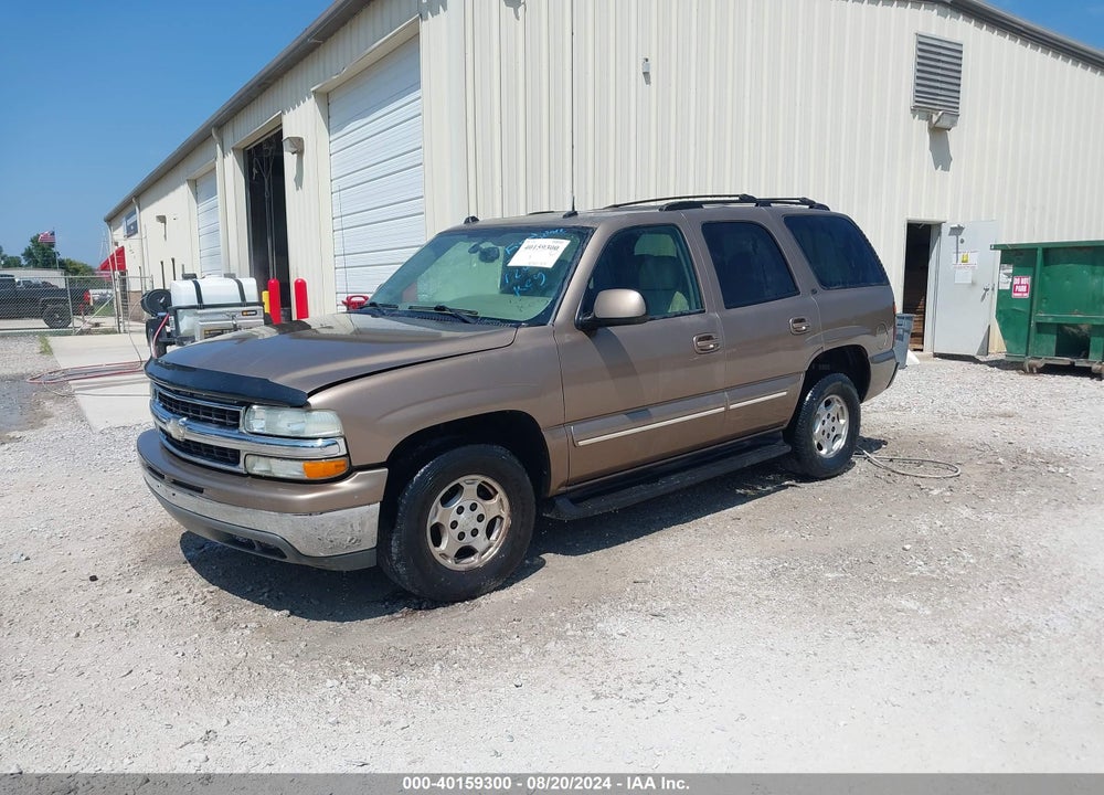 2004 CHEVROLET TAHOE LT VIN: 1GNEC13ZX4R126968